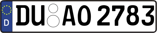 DU-AO2783
