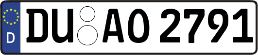 DU-AO2791