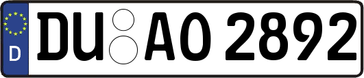 DU-AO2892