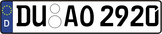 DU-AO2920
