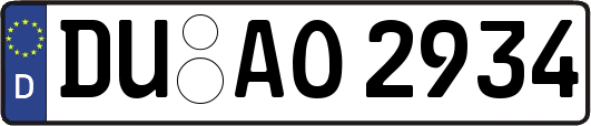 DU-AO2934