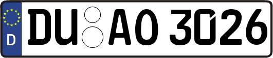 DU-AO3026