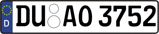 DU-AO3752