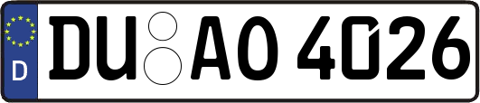 DU-AO4026