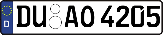 DU-AO4205