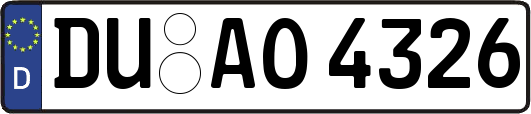 DU-AO4326