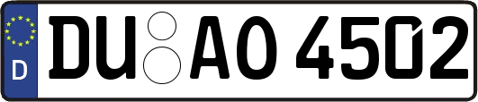 DU-AO4502
