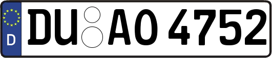 DU-AO4752