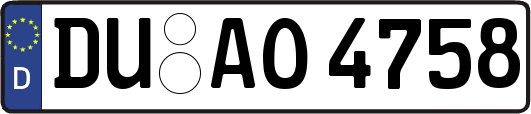 DU-AO4758