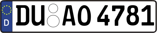 DU-AO4781
