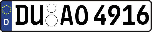DU-AO4916