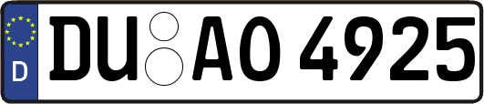 DU-AO4925