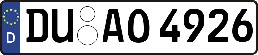 DU-AO4926