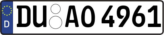 DU-AO4961