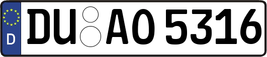 DU-AO5316