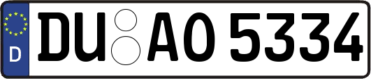 DU-AO5334