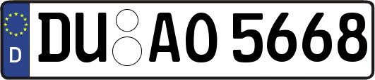 DU-AO5668