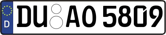 DU-AO5809