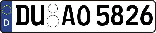 DU-AO5826