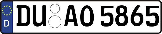 DU-AO5865