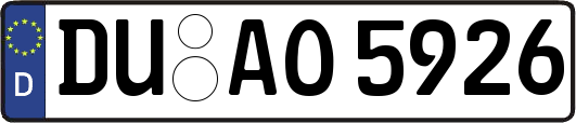 DU-AO5926