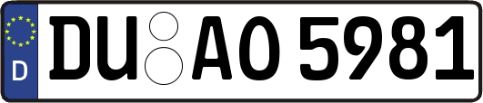 DU-AO5981