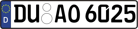 DU-AO6025