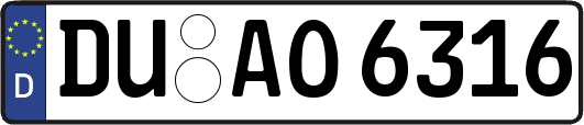 DU-AO6316