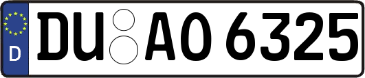 DU-AO6325