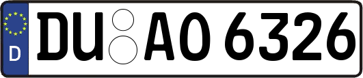 DU-AO6326