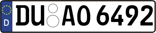 DU-AO6492