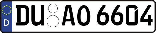 DU-AO6604
