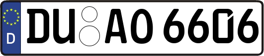 DU-AO6606