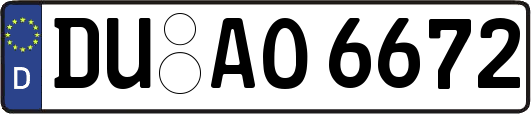 DU-AO6672