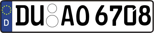 DU-AO6708
