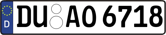DU-AO6718