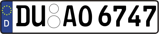 DU-AO6747