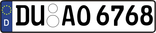 DU-AO6768