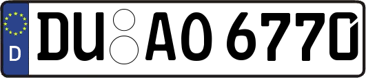 DU-AO6770