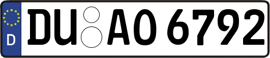 DU-AO6792