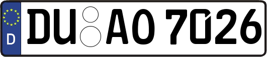 DU-AO7026