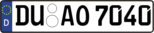 DU-AO7040