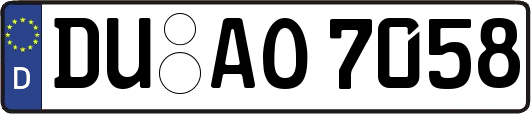 DU-AO7058
