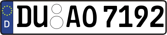 DU-AO7192
