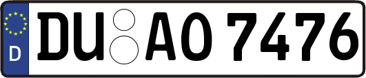 DU-AO7476