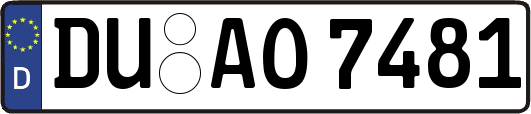 DU-AO7481