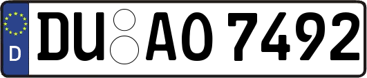 DU-AO7492
