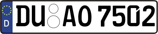 DU-AO7502