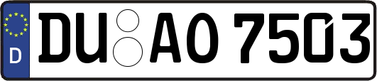 DU-AO7503