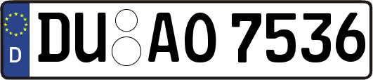 DU-AO7536